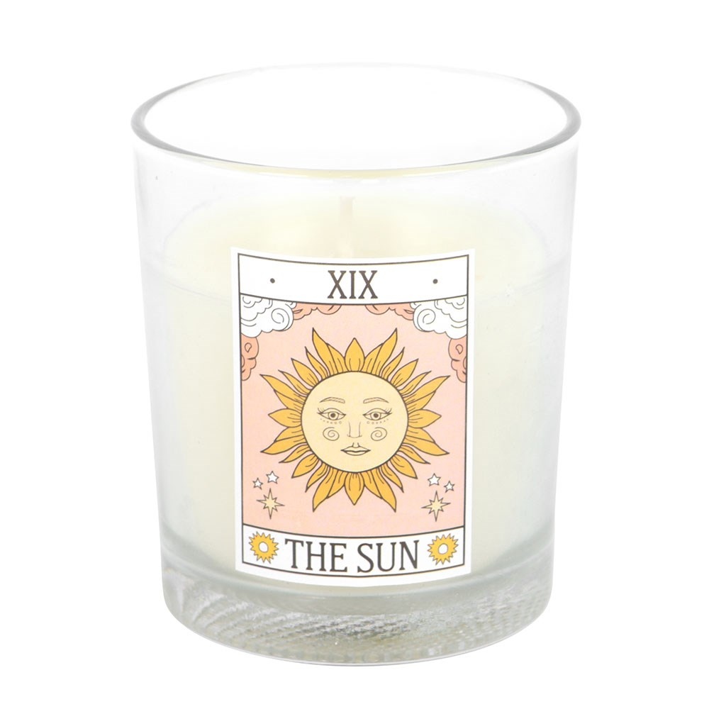 Something Different - The Sun Vintage Tarot Rose Geurkaars - Multicolours